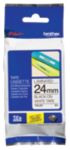 Brother Schriftband TZE251 24 mm x 8 m Schwarz auf Wei