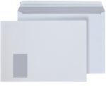 Versandtaschen Fenster links Abziehstreifen 120 g m2 324 x 229 mm DIN C4 250 Stueck