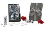 Grappaglaeser im Geschenkkarton