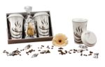 Set 2 Thermobecher und 2 Schokokaffeebohnen