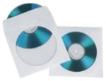 100 Stueck Hama aus Papier CD DVD Huellen Wei
