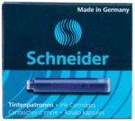 Schneider Tintenpatronen Blau 6 Stueck