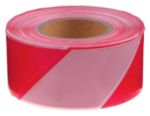 Markier und Absperrband Rot Wei 72 mm x 500 m