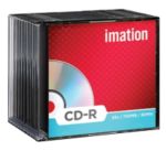 10 Stueck Imation CD Rs im Slim Case 700 MB 80 Min