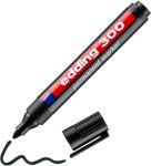 edding 300 Permanent Marker Rundspitze ca 15 3 mm Schwarz