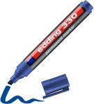 edding 330 Permanent Marker Keilspitze ca 1 5 mm Blau