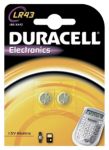 2 Duracell LR43 Knopfzellen 15 V