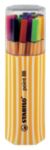 Stabilo point 88 Fineliner 04  10 mm Farbig sortiert 2 Pack