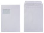 Niceday Versandtaschen Mit Fenster Selbstklebend 90 g m2 229 x 324 mm DIN C4 250 Stueck
