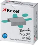 Rexel Heftklammern Nr 25 Heftklammern Stahl Nr 25 10 Blatt 1500 Stueck