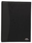 Rexel Soft Touch Showalbum A4 Zwart Suede 330 mm 36 Hoezen