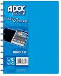 ADOC Colorline Showalbum A4 Blauw 40 Hoezen