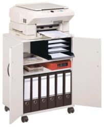 Durable Printerstandaard Mobile Lichtgrijs 528 x 400 x 737 mm