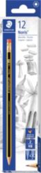 STAEDTLER Noris Potlood HB Medium met gum 12 Stuks