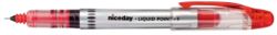 niceday Liquid Ink Rollerball 03 mm Rood 12 Stuks