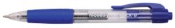 Niceday gelpennen blauw met drukknop medium 07 punt 12 stuks per pak