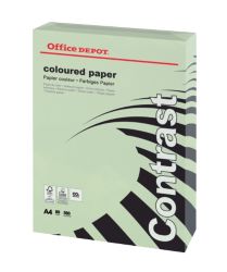 Office Depot Gekleurd papier A4 160 g m2 Groen 250 Vel
