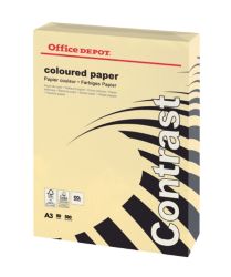 Office Depot Gekleurd papier A3 80 g m2 Creme 500 Vel