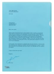 Office Depot L hoezen A4 Blauw Polypropyleen 21 x 297 cm 100 Stuks
