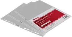 Office Depot L hoezen A4 4 gaats Transparant 21 x 297 cm 75 Micron 100 Stuks