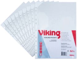 Office Depot Showhoezen A4 4 gaats Glashelder 21 x 297 cm 110 Micron 25 Stuks