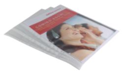Office Depot Showhoezen A3 staand 11 gaats Transparant mat 297 x 42 cm 110 Micron 10 Stuks