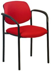 Schaffenburg Conferentiestoel All Tec 030 Rood 4 Stuks