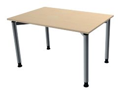 Bisley Bureauprogramma V Desk Ahorn 120 x 80 x 68 76 cm