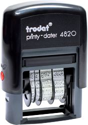 Trodat 4 mm automatische datumstempel nederlandstalig
