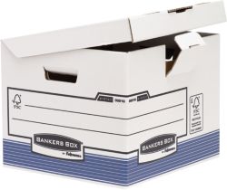 R Kive Flip top kubus Wit Blauw 100 gerecycleerd karton 377 x 395 x 31 cm 10 Stuks