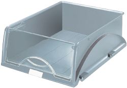 Leitz Sorty Brievenbakje met sluiting Grijs A4 285 x 385 x 125 cm