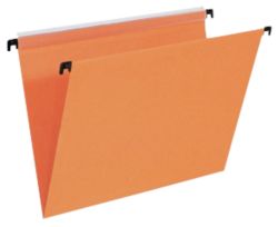 niceday Hangmappen voor lades V bodem A4 Oranje 25 Stuks