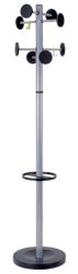 Alba Kapstok Stan 3 met 8 haken 38 x 176 cm o x h