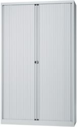 Bisley Roldeurkast Hoog Lichtgrijs 120 x 43 x 198 cm