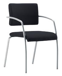 Schaffenburg Conferentiestoel All Tec 060 4 pootsframe Zwart