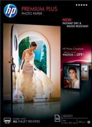 HP Premium Plus Inkjet fotopapier A4 Glanzend 300 g m2 210 x 297 mm Wit 20 Vel
