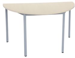 niceday 1 2 ronde tafel Esdoorn Aluminium