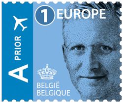 Zelfklevende postzegels Europa tarief 1