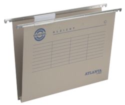 Atlanta Alzicht Hangmappen A4 Beige Bodem 30 mm 235 x 33 cm 25 Stuks