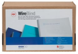 GBC Metalen bindruggen Wirebind 34 A4 A4 Zilver 100 Stuks