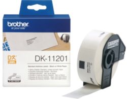 Brother Standaard adresetiketten DK11201 29 mm x 9 cm Wit 400 Stuks