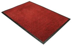 Floortextm Deurmat Rood 90 x 150 cm
