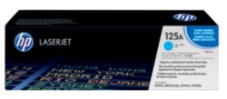 Toner HP D'origine 125A Cyan CB541A