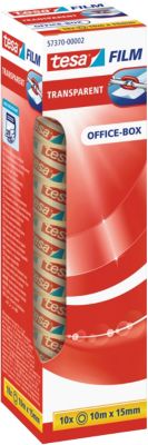 Ruban adhesif Tesa Film Transparent 15 mm x 10 m 10 Rouleaux