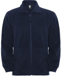 Forro polar cremallera talla L color azul marino
