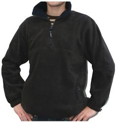 Forro polar cremallera talla M color gris