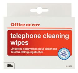 Toallitas limpiadoras telefono Office depot