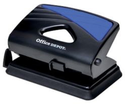 Perforador metalico 2 taladros 20 hojas Office Depot