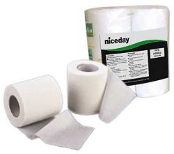 Rollos de papel higienico con dos capas microperforados y reciclados paquete de 108 rollos