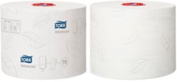 Pack de 27 Rollos de papel higienico Virgen Compact Tork 100 m